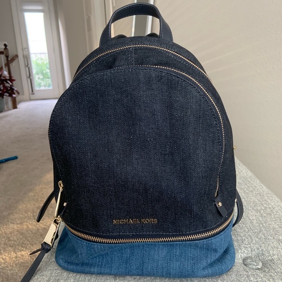 Michael Kors Blue Jean Backpack Factory 